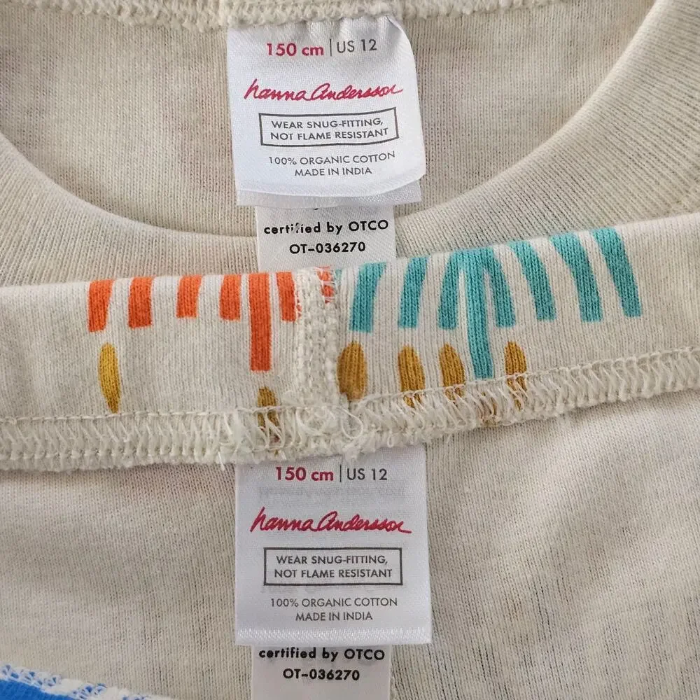 NWT Hanna Andersson Hanukkah Pajamas 